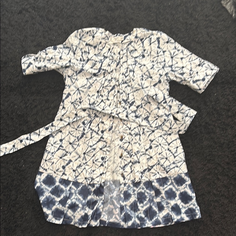 Thakoon for TargetTie-Dye Shirt - Blue and White